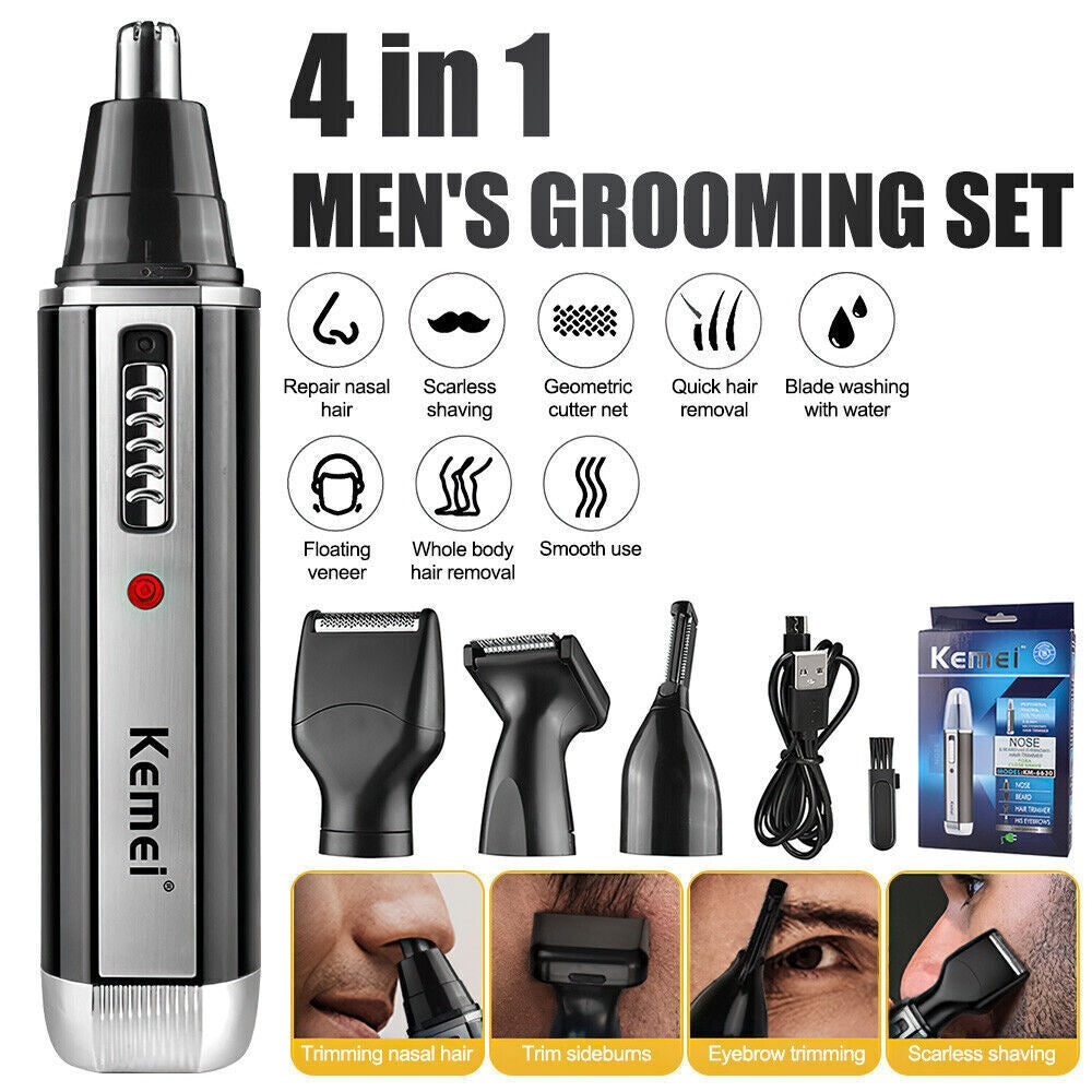 4 In 1 Rechargeable Shaver Trimmer