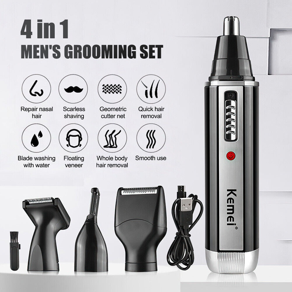 4 In 1 Rechargeable Shaver Trimmer