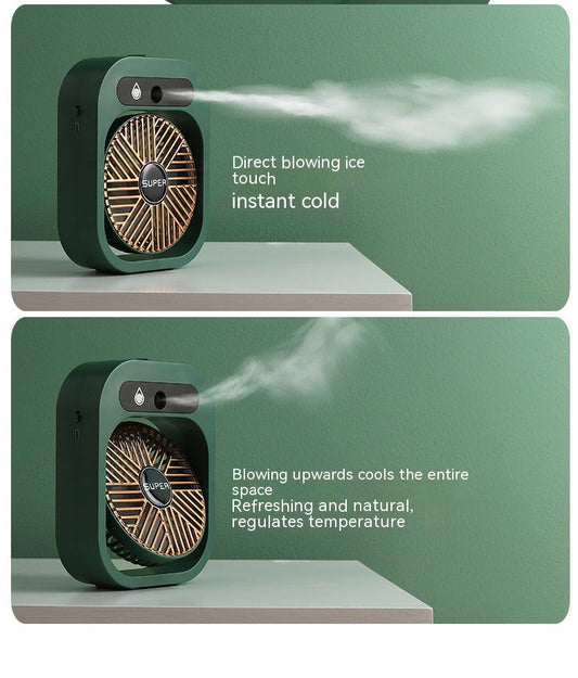 USB Rechargeable Humidifier Portable Spray Fan